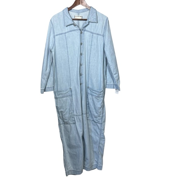 We The Free Margarita Jumpsuit boho country sz M - Picture 2 of 11